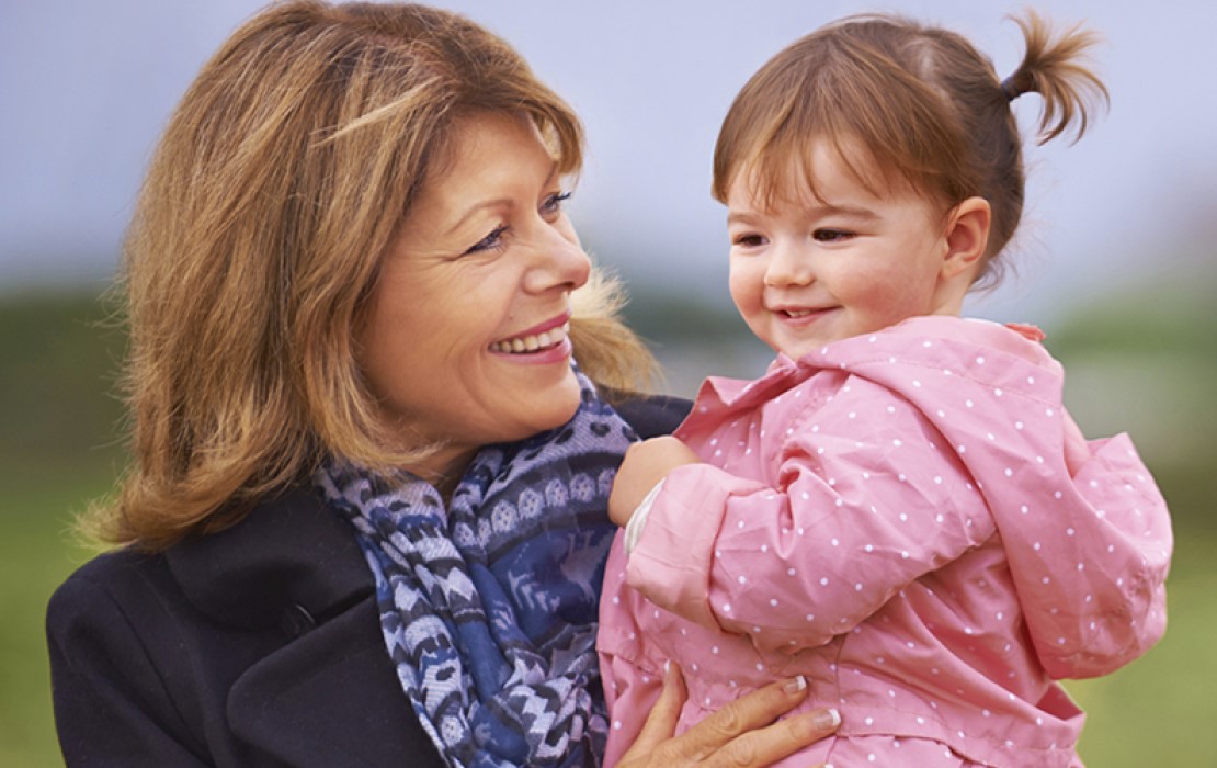 Mother Holding Child